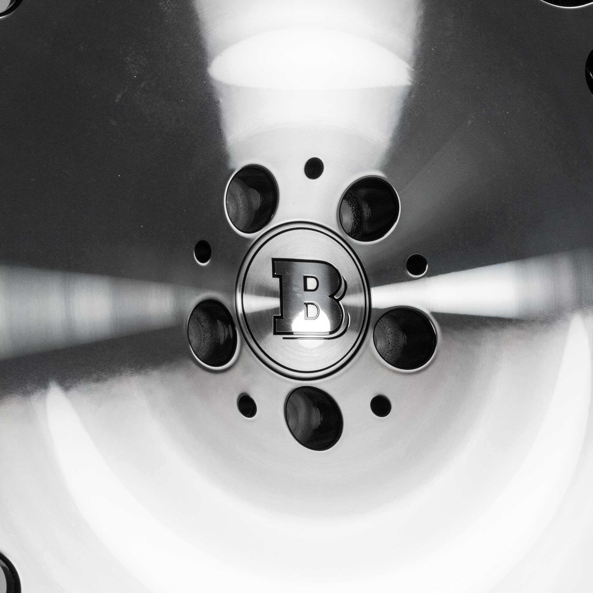 Brabus Monoblock M Platinum Edition Black Gloss with Polished Face Alloy Wheel Product Image #4