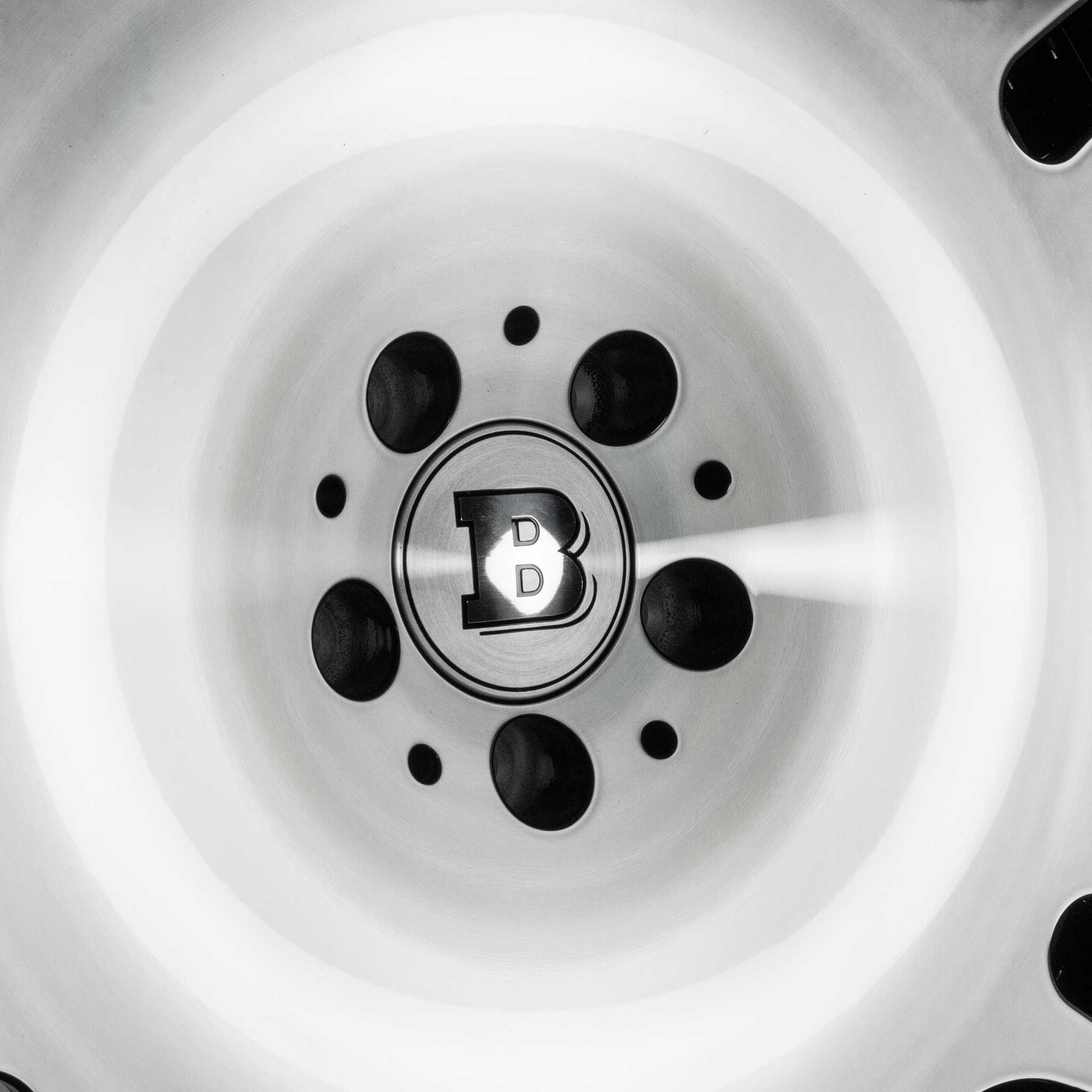Brabus Monoblock M Platinum Edition Black Gloss with Polished Face Alloy Wheel Product Image #5