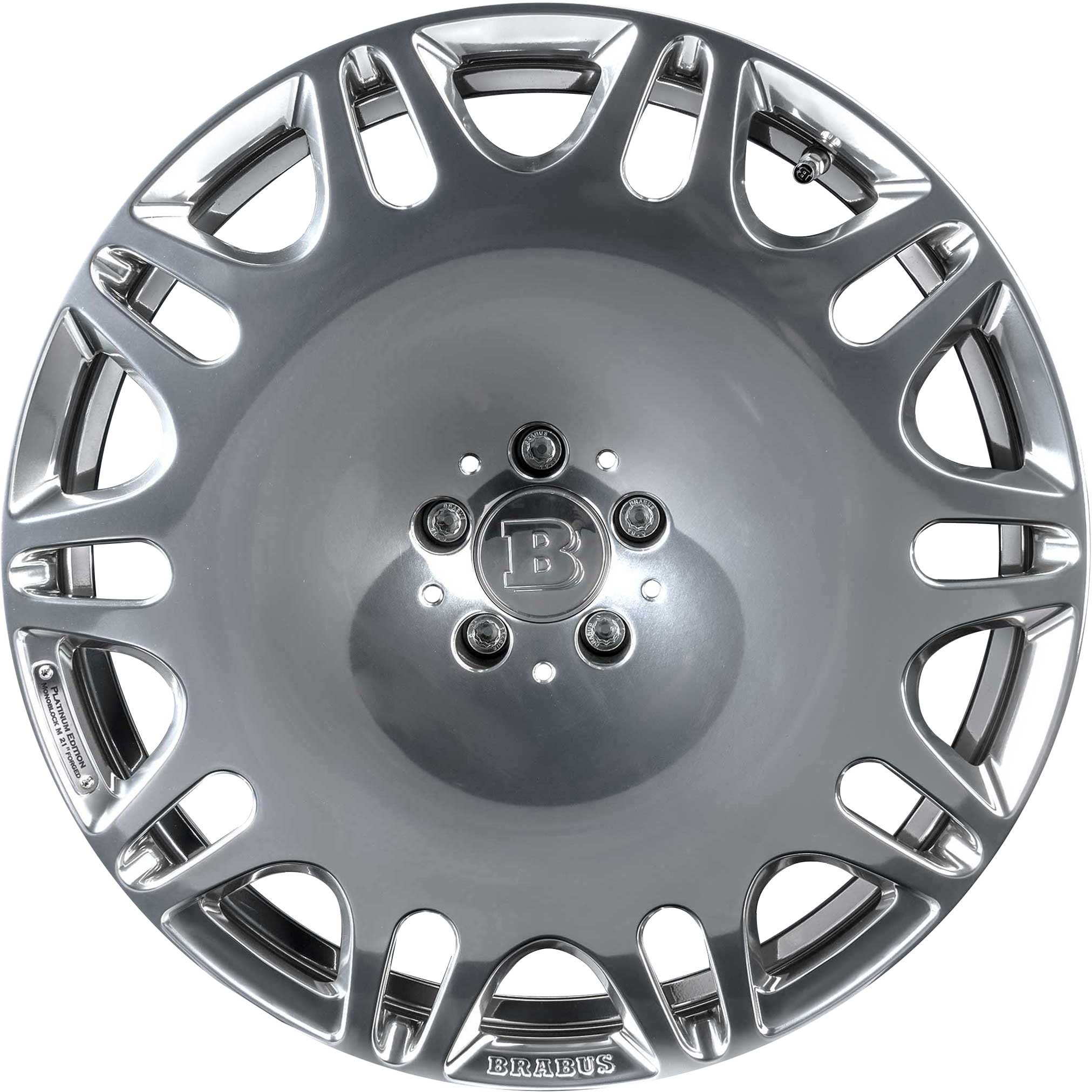 Brabus Monoblock M Platinum Edition Ceramic Polished Alloy Wheel Product Image #1