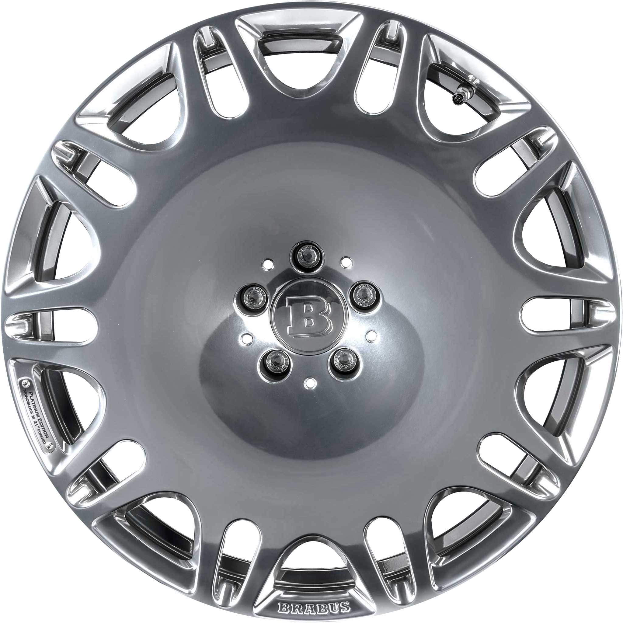 Brabus Monoblock M Platinum Edition Ceramic Polished Alloy Wheel Product Image #1