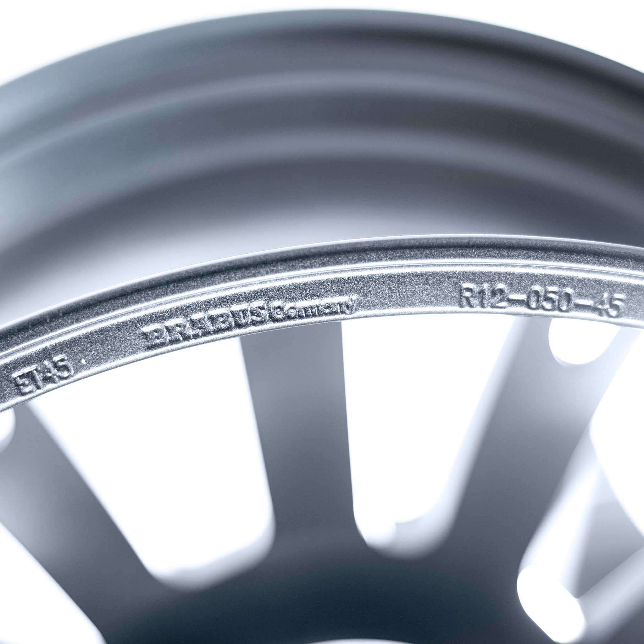 Brabus Monoblock R Platinum Edition Titanium Gloss with Polished Face Alloy Wheel Product Image #5