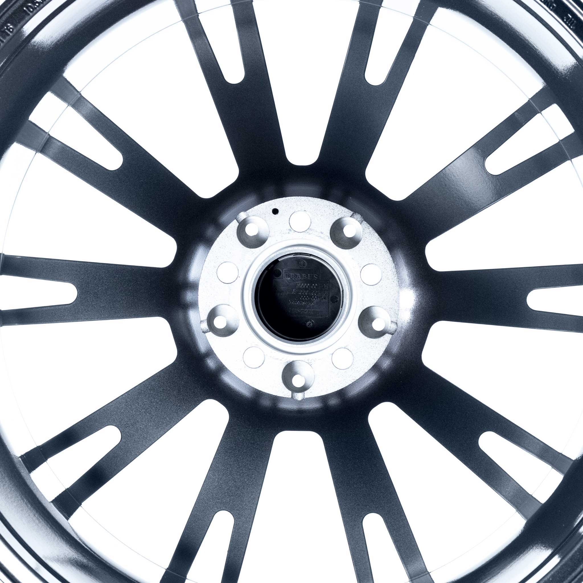 Brabus Monoblock R Platinum Edition Titanium Gloss with Polished Face Alloy Wheel Product Image #6
