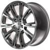 Brabus Monoblock R Liquid Titanium Smoked with Polished Face Wheel Img 2