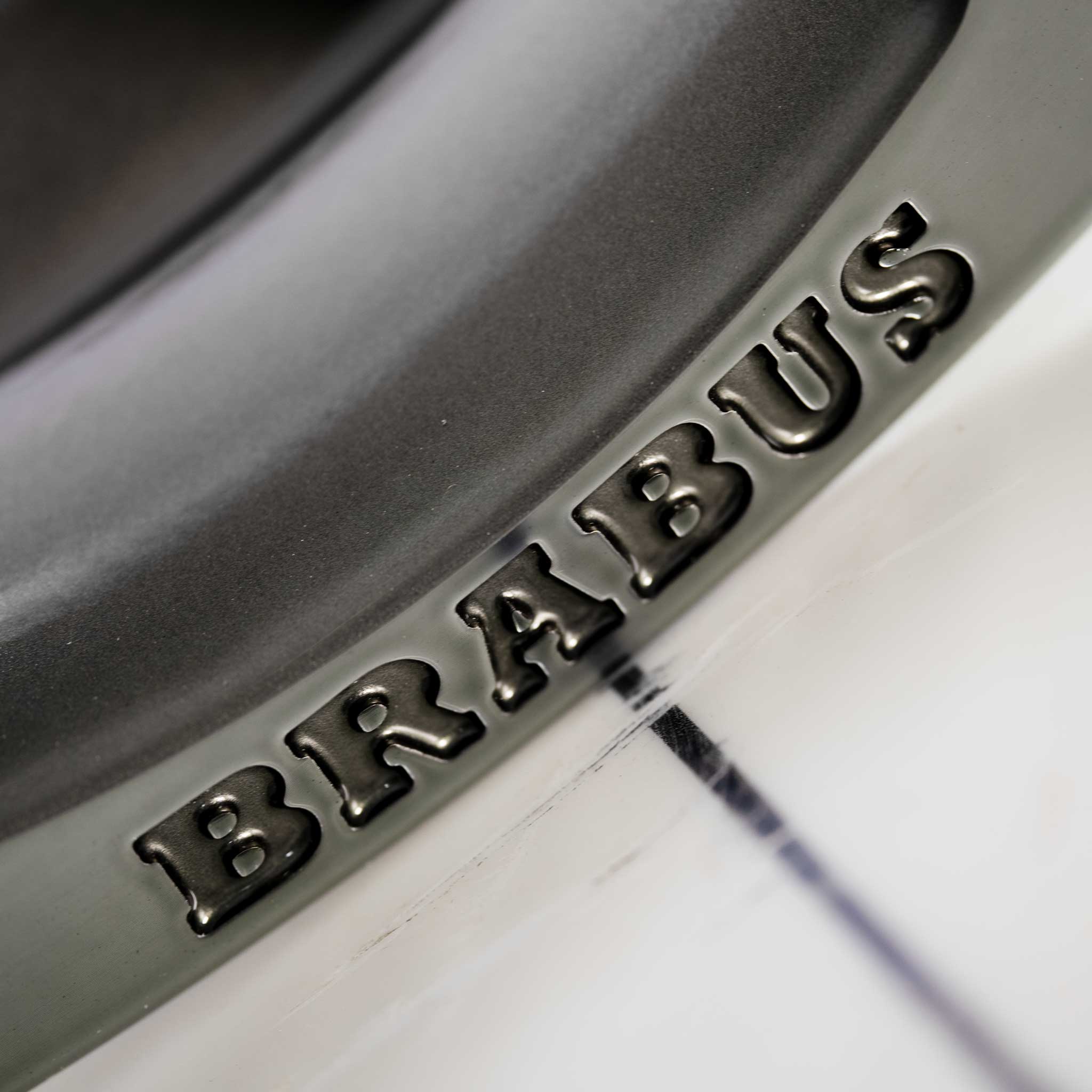 Brabus Monoblock R Liquid Titanium Smoked with Polished Face Alloy Wheel Product Image #5