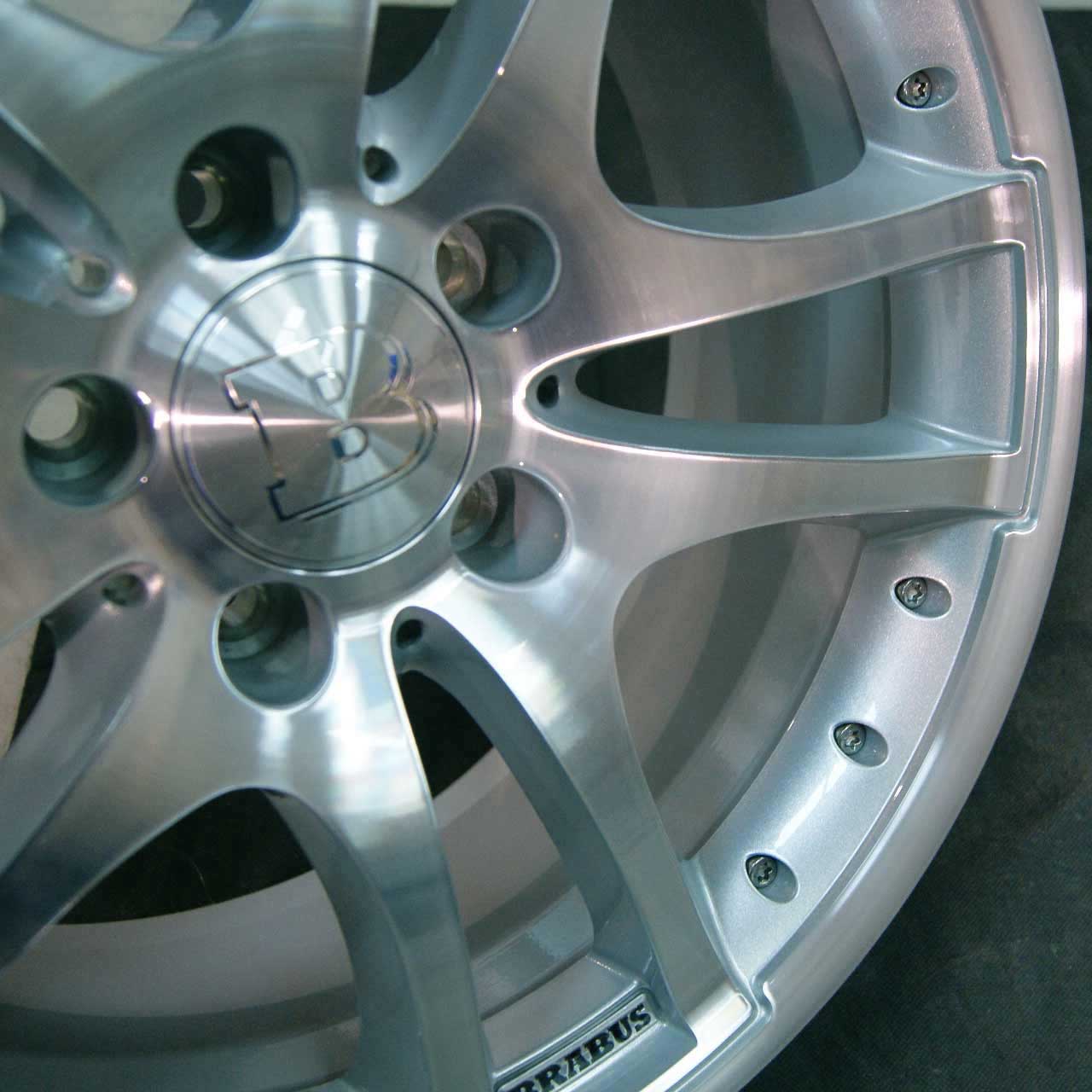 Brabus Monoblock S Silver with Polished Face Alloy Wheel Product Image #3