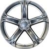 Brabus Monoblock T Sterling Silver with Carbon Inserts Wheel Img 1