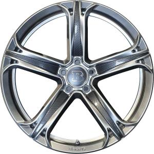 Brabus Monoblock T Sterling Silver with Carbon Inserts Alloy Wheel for Mercedes G-Class W463A - Sizes 20in