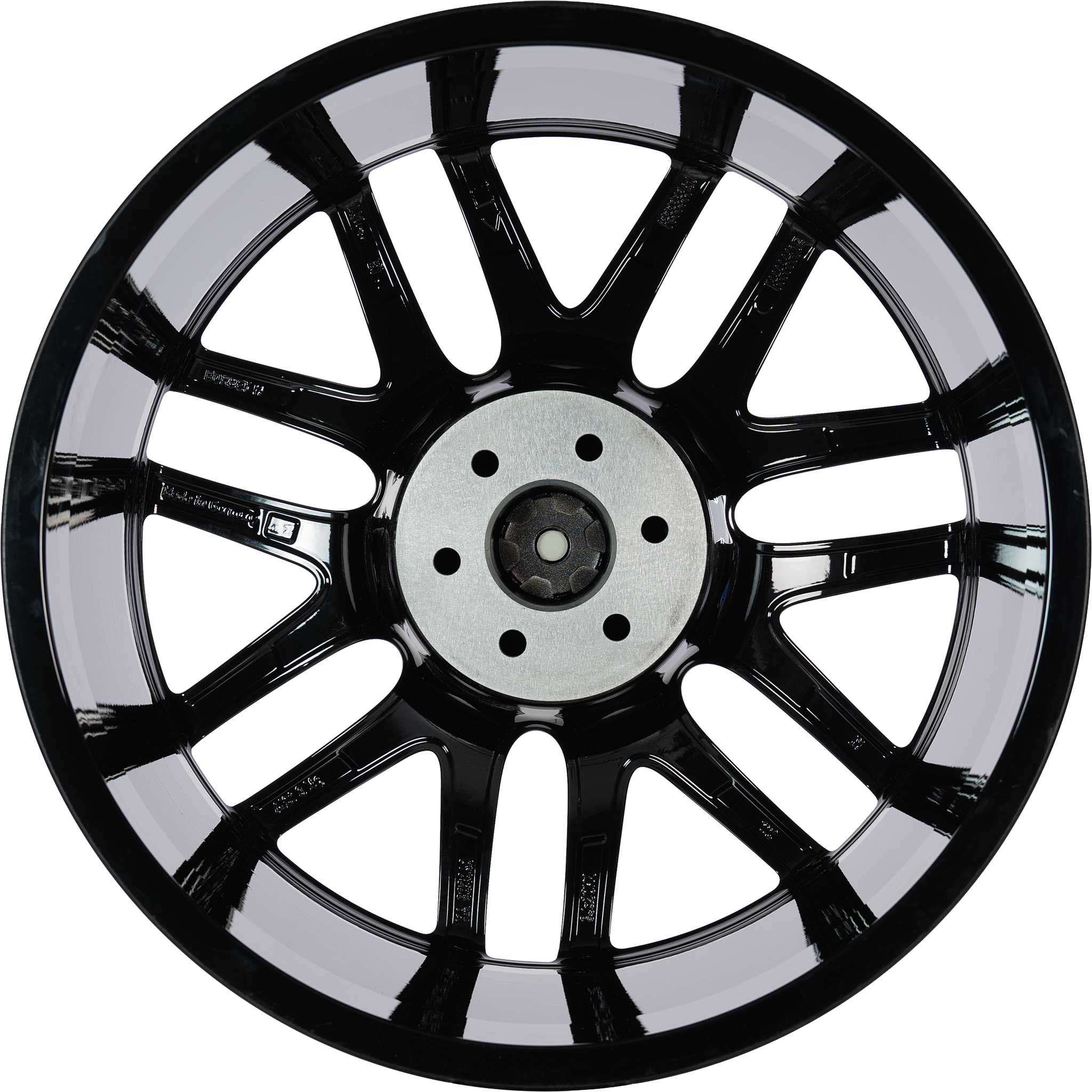 Brabus Monoblock X Gloss Black with Polished Face Alloy Wheel Product Image #3