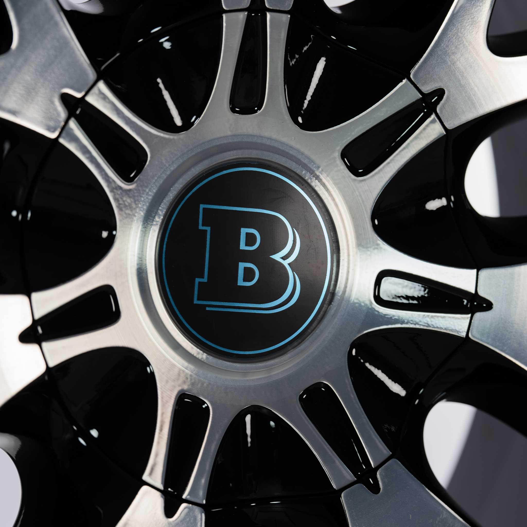 Brabus Monoblock X Gloss Black with Polished Face Alloy Wheel Product Image #4