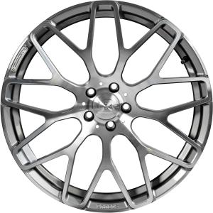 Brabus Monoblock Y Platinum Edition Titanium with Polished Face Alloy Wheel for Mercedes G-Class W463 - Sizes 23in
