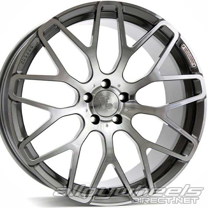 Brabus Monoblock Y Platinum Edition Titanium with Polished Face Alloy Wheel Product Image #4