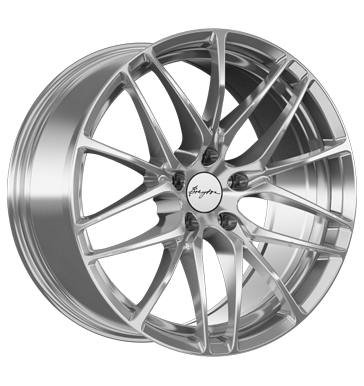 Breyton Fascinate Hyper Silver Alloy Wheel Product Image #1