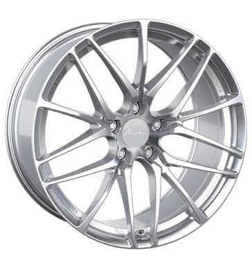 Breyton Fascinate Hyper Silver Undercut Alloy Wheel Product Image #2