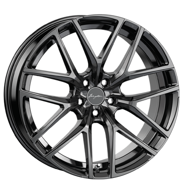 Breyton Hibonit Matt Black Alloy Wheel Product Image #2