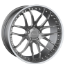 Breyton Race GTP Matt Gun Small Polished Lip Wheel Img 2
