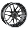 Breyton Race GTP Matt Black Small Polished Lip Wheel Img 2