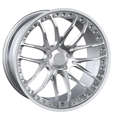 Breyton Race GTP Hyper Silver Small Polished Lip Alloy Wheel Product Image #2