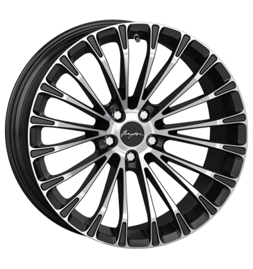 Breyton Race LS 2 Matt Black Polished Face Alloy Wheel Product Image #2