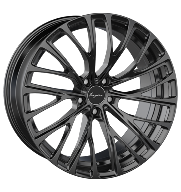 Breyton Topas Matt Black Undercut Alloy Wheel Product Image #2