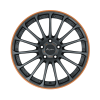 Breyton Magic CW Matt Grey with Orange anodized lip Wheel Img 1