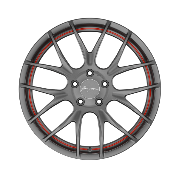 Breyton Race GTS-R Matt Gun Red Circle Undercut Alloy Wheel Product Image #1
