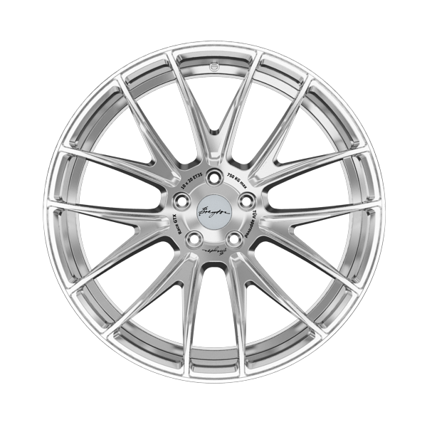 Breyton Race GTX Hyper Silver Alloy Wheel Product Image #1