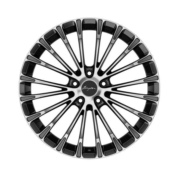 Breyton Race LS 2 Matt Black Polished Face Alloy Wheel Product Image #1