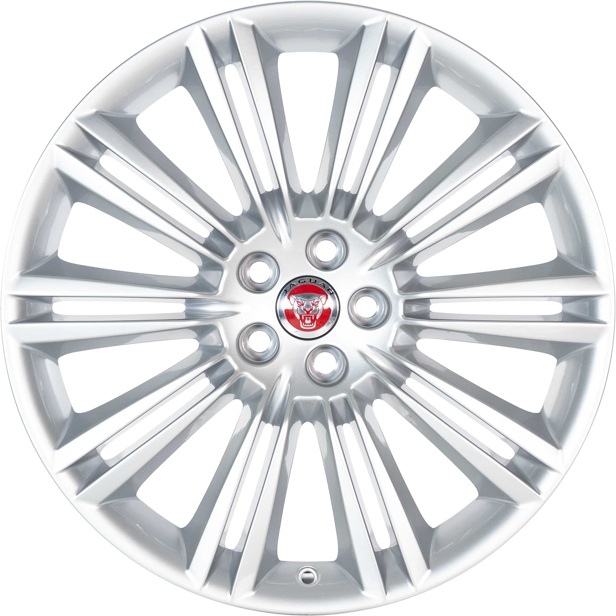 Jaguar Kasuga #1029 Sparkle Silver Alloy Wheel Product Image #1