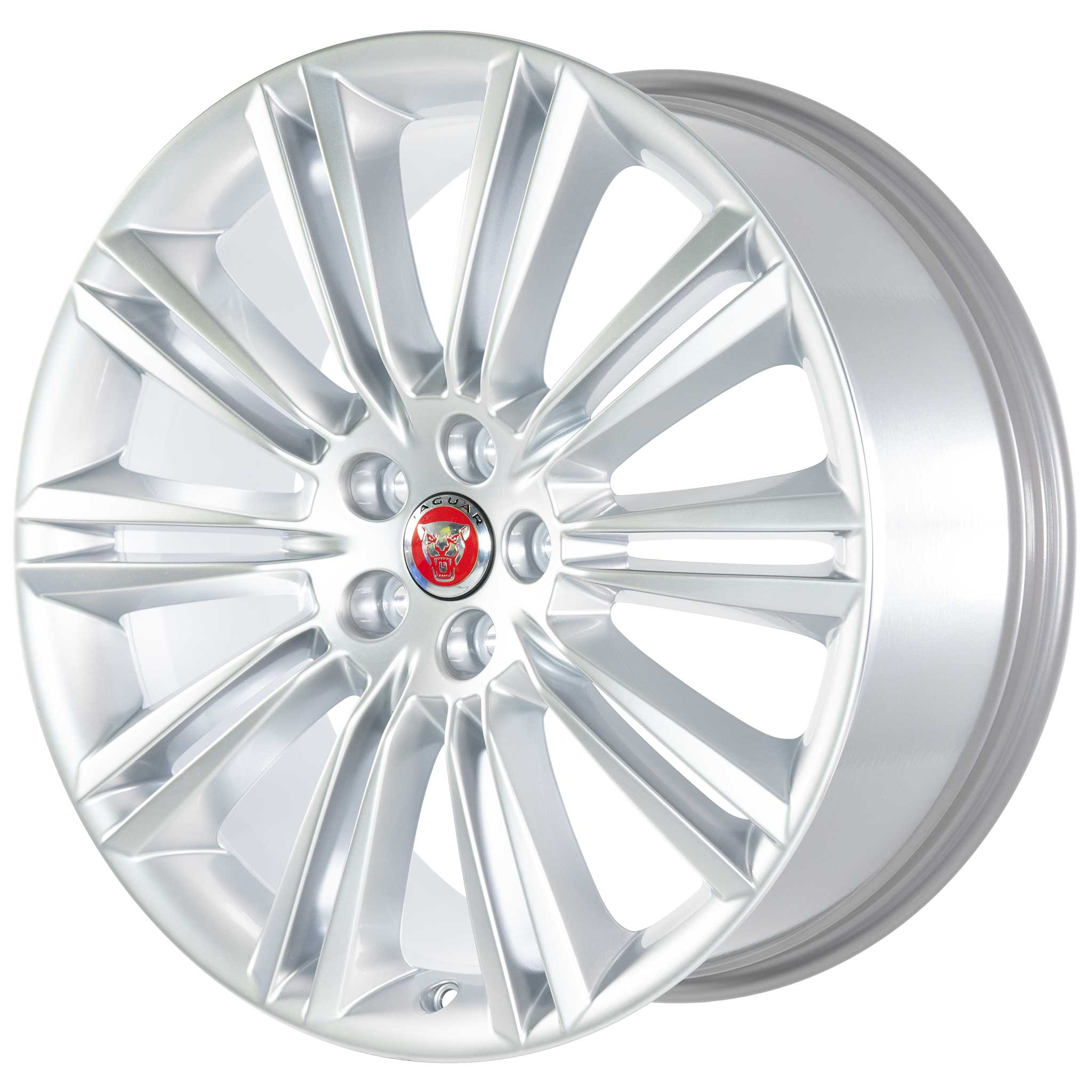Jaguar Kasuga #1029 Sparkle Silver Alloy Wheel Product Image #2