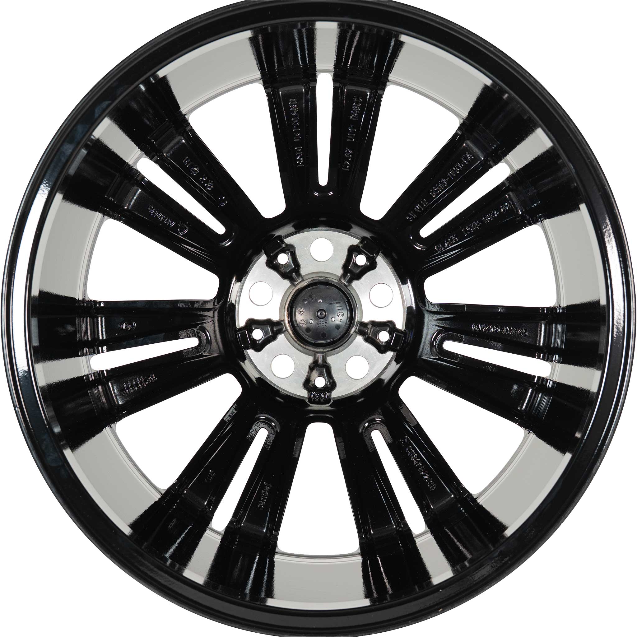 Jaguar Chalice #7011 Gloss Black Alloy Wheel Product Image #3
