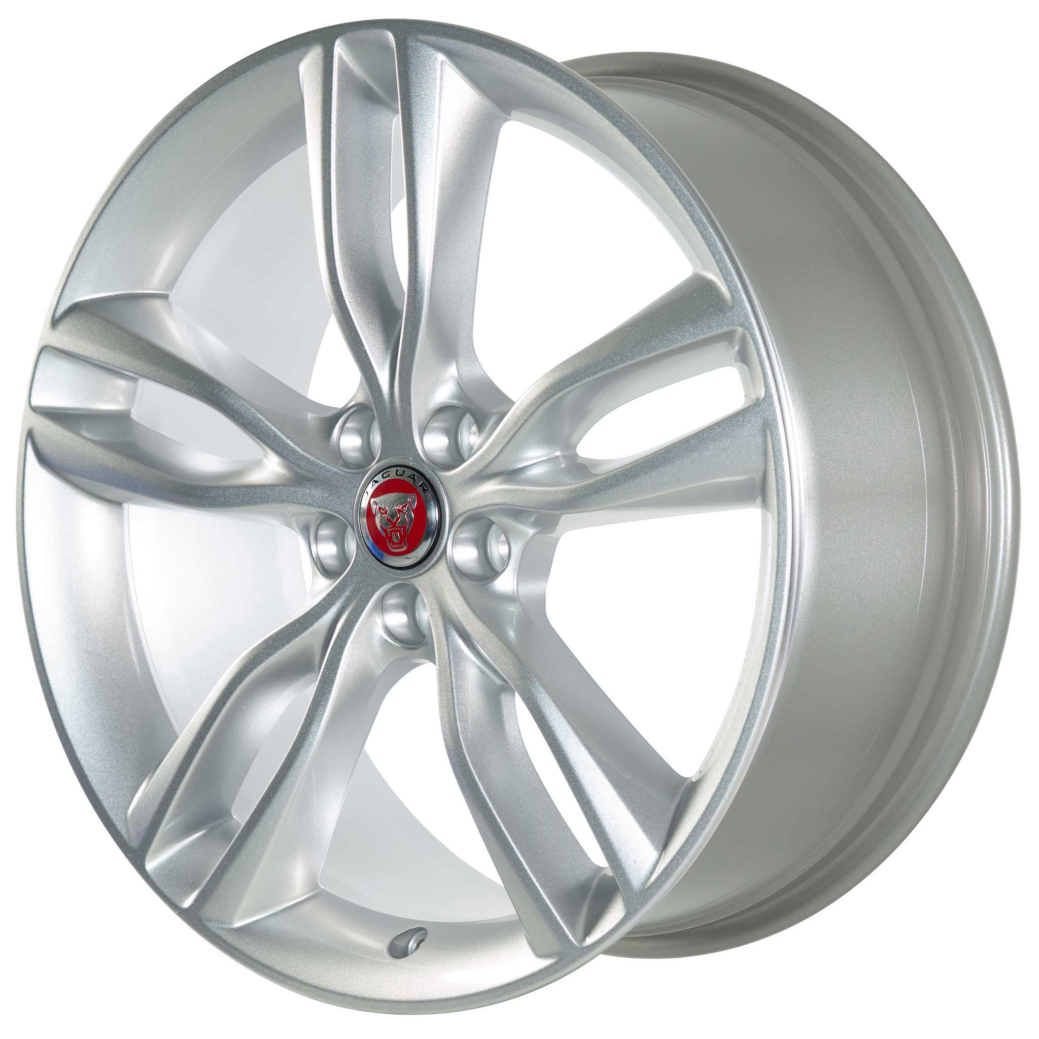 Jaguar Star #5071 Sparkle Silver Alloy Wheel Product Image #2