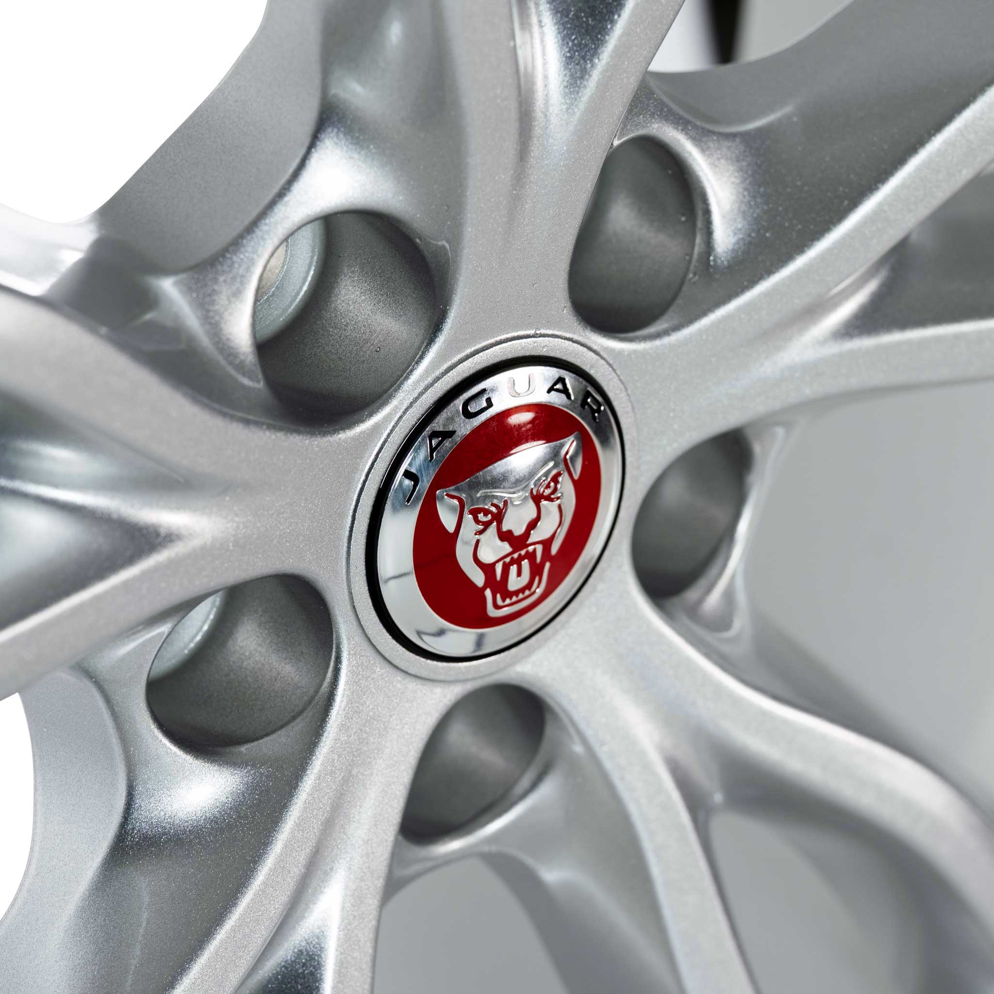 Jaguar Star #5071 Sparkle Silver Alloy Wheel Product Image #4