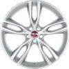 Jaguar Star #5071 Sparkle Silver Wheel Img 1