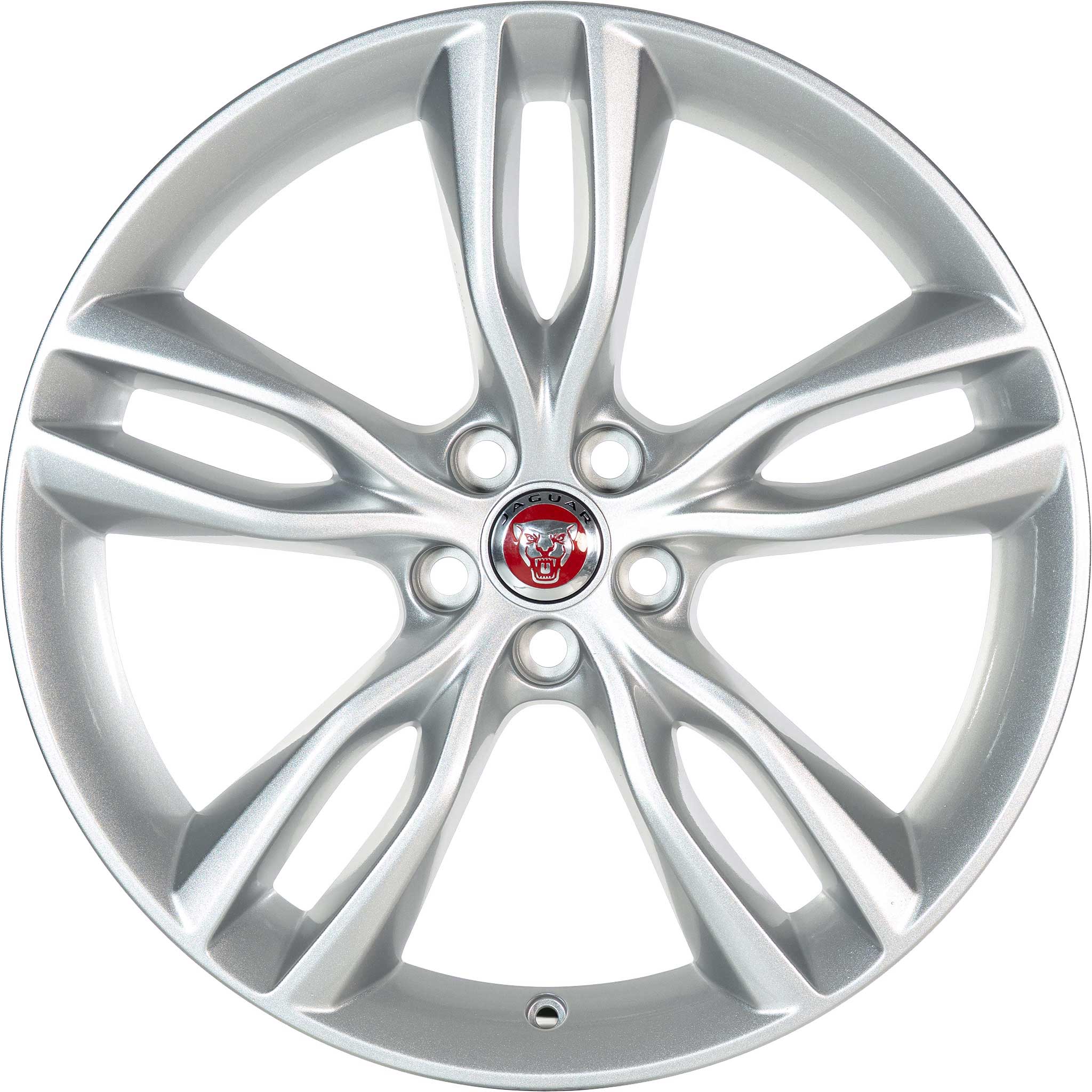 Jaguar Star #5071 Sparkle Silver Alloy Wheel Product Image #1