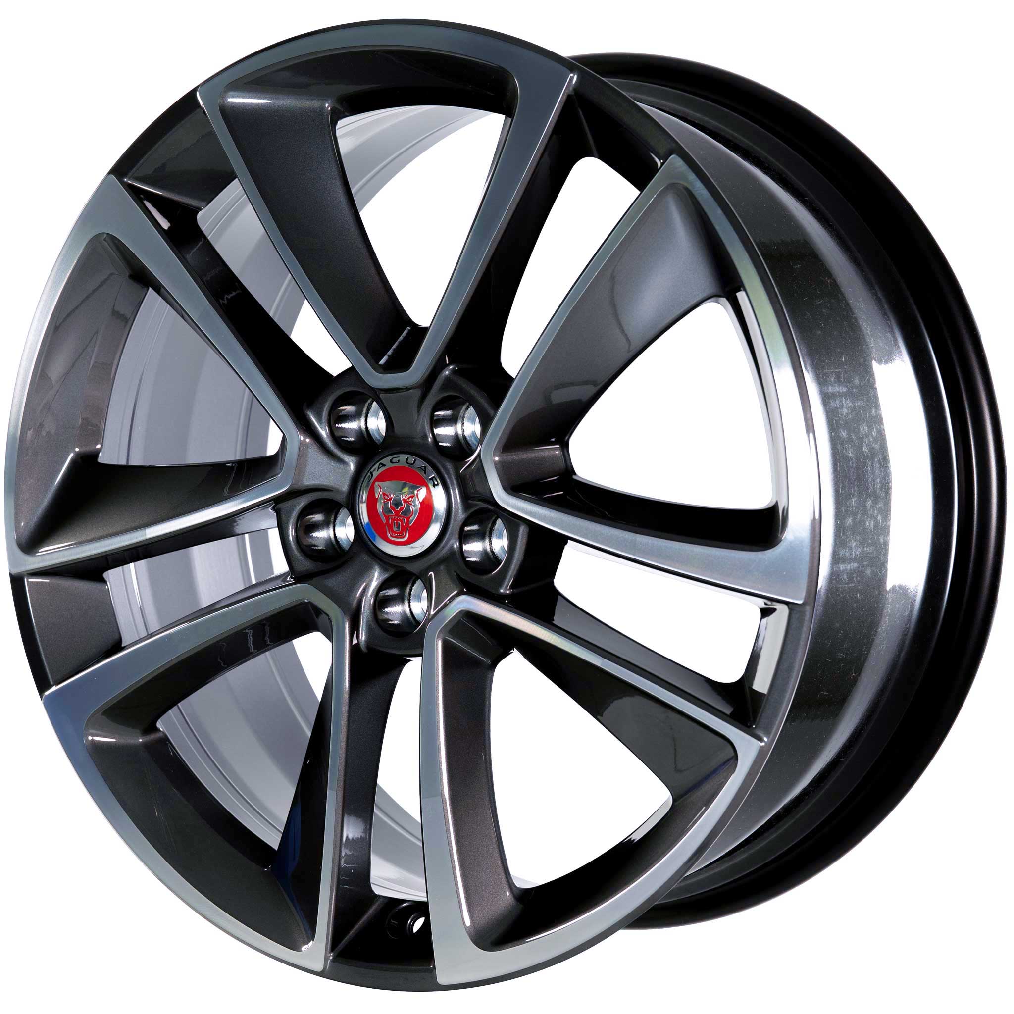 Jaguar Volution #5058 Technical Grey Diamond Turned Alloy Wheel Product Image #2