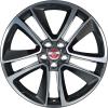 Jaguar Volution #5058 Technical Grey Diamond Turned Wheel Img 1