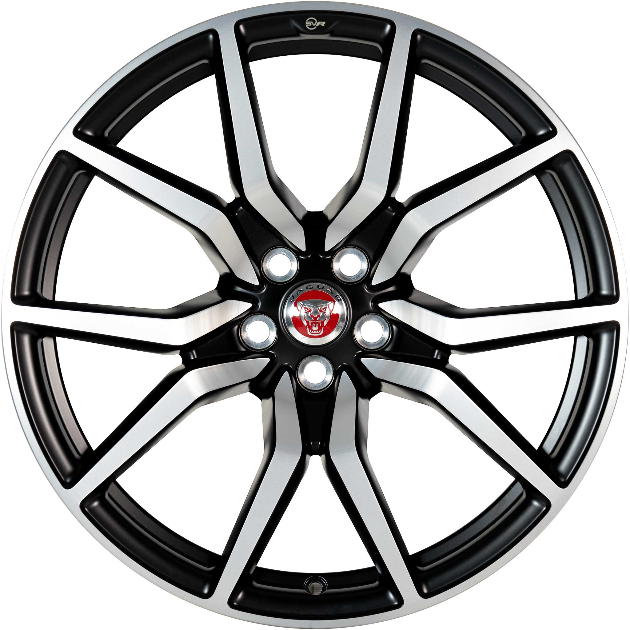 Jaguar Maelstrom #1041 Satin Black Diamond Turned SVR Edition Alloy Wheel Product Image #1