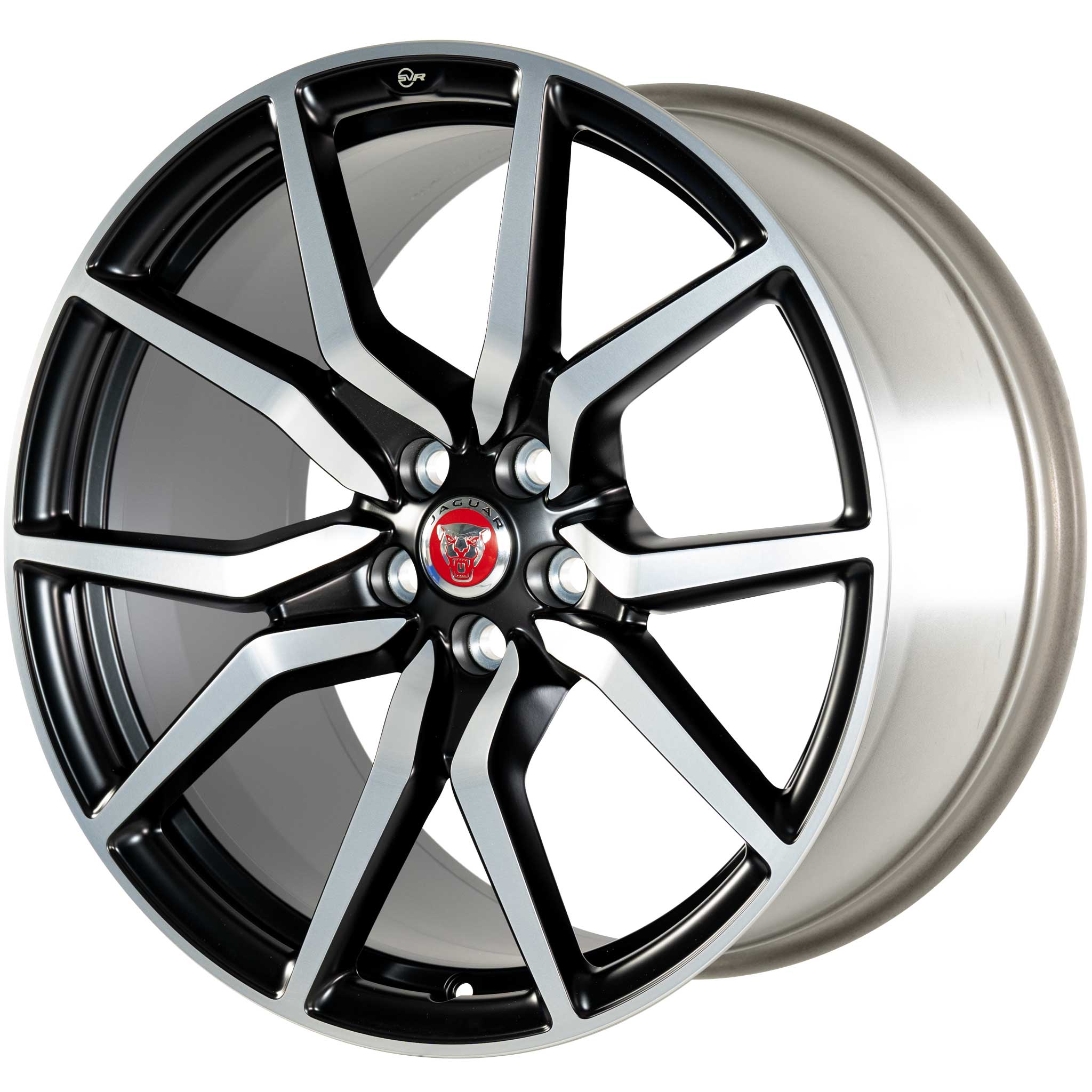 Jaguar Maelstrom #1041 Satin Black Diamond Turned SVR Edition Alloy Wheel Product Image #2