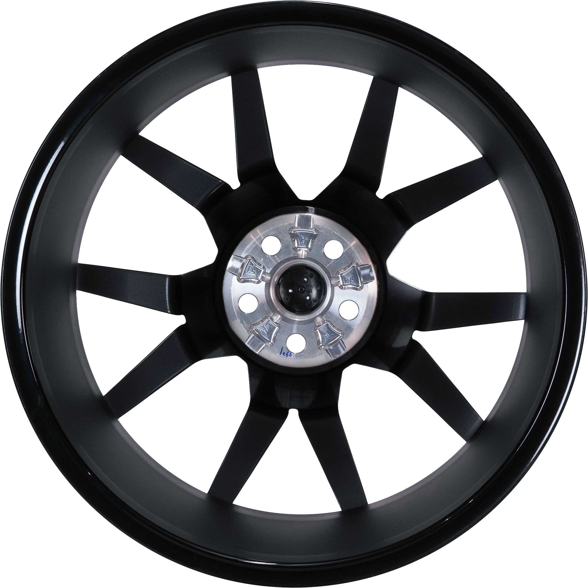Jaguar Maelstrom #1041 Satin Black Diamond Turned R Edition Alloy Wheel Product Image #3