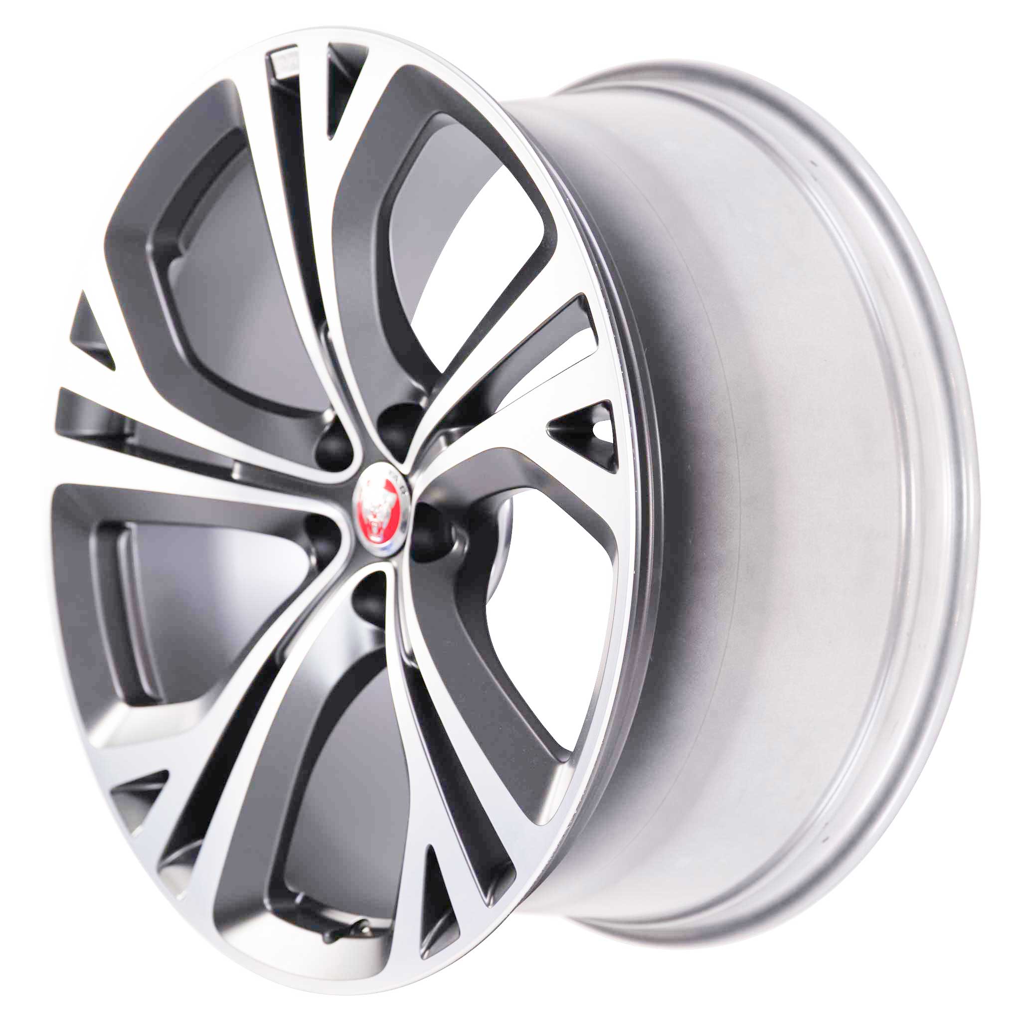 Jaguar Venoprop #5080 Satin Technical Grey Diamond Turned Alloy Wheel Product Image #2