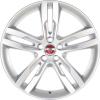 Jaguar Star #5071 Sparkle Silver Wheel Img 1