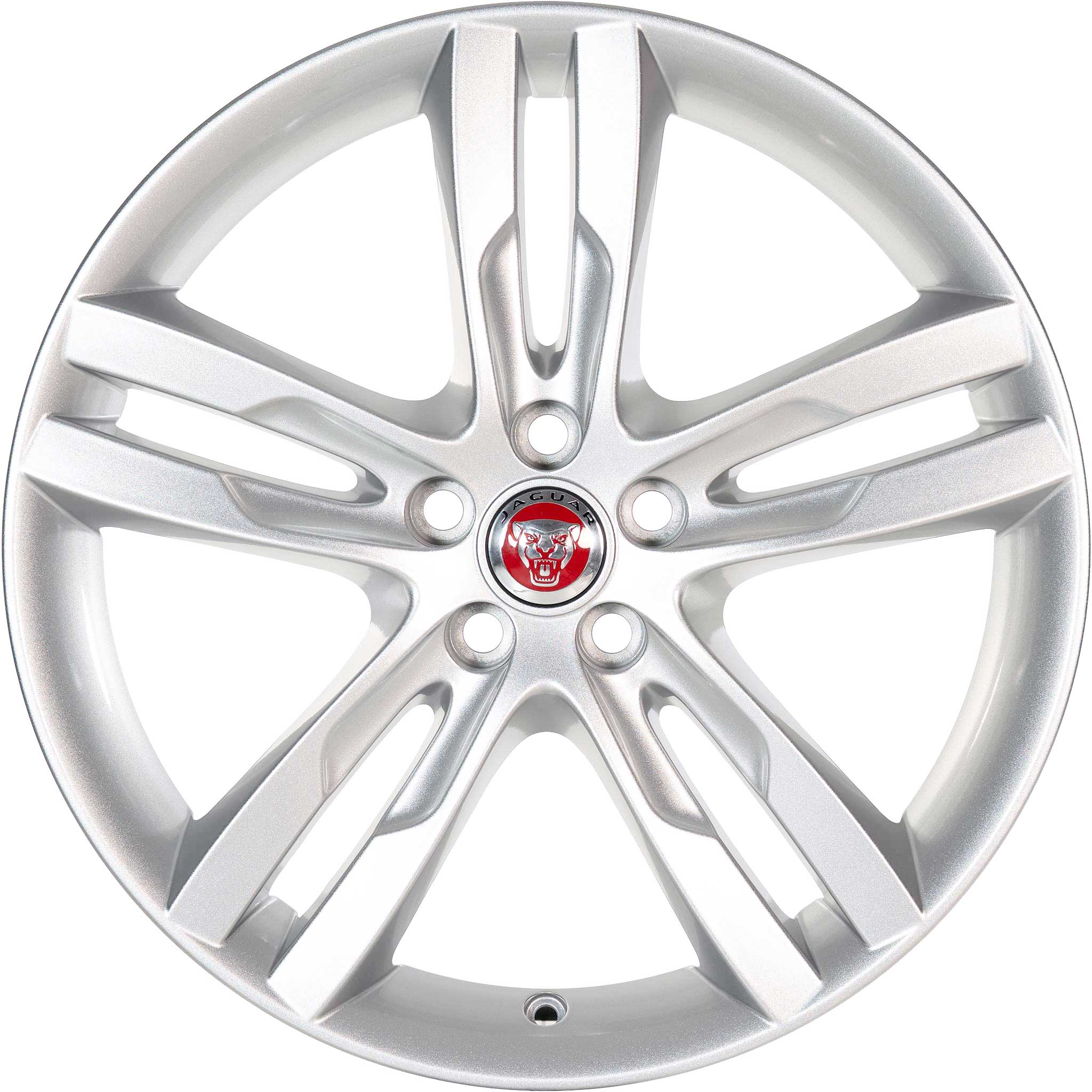 Jaguar Star #5071 Sparkle Silver Alloy Wheel Product Image #1