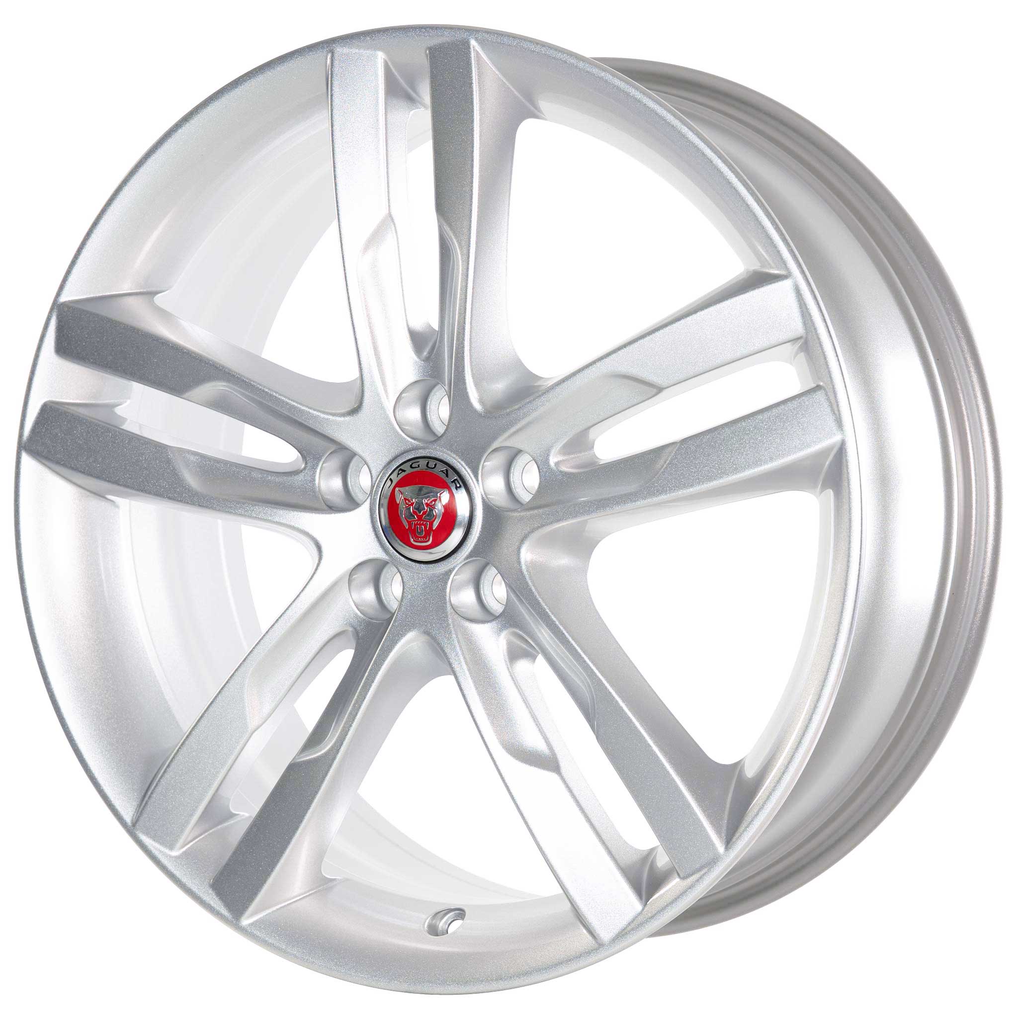 Jaguar Star #5071 Sparkle Silver Alloy Wheel Product Image #2
