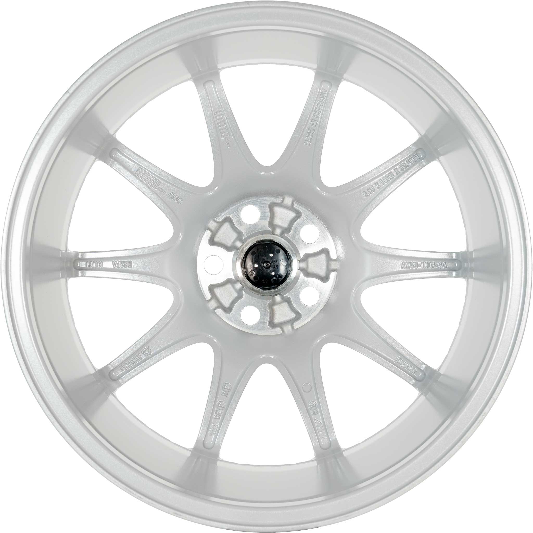 Jaguar Meru Sparkle Silver Alloy Wheel Product Image #3