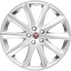 Jaguar Aleutian #1028 Sparkle Silver Wheel Img 1