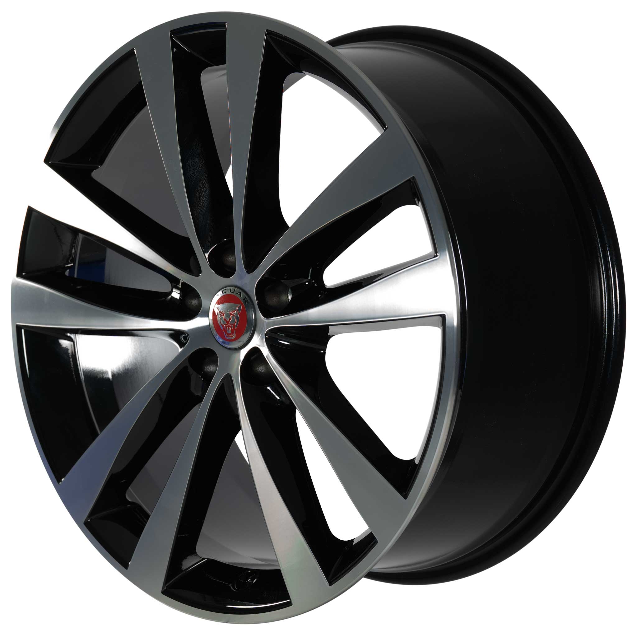 Jaguar Venom #5045 Gloss Black Diamond Turned Alloy Wheel Product Image #2