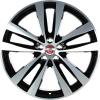 Jaguar Venom #5045 Gloss Black Diamond Turned Wheel Img 1