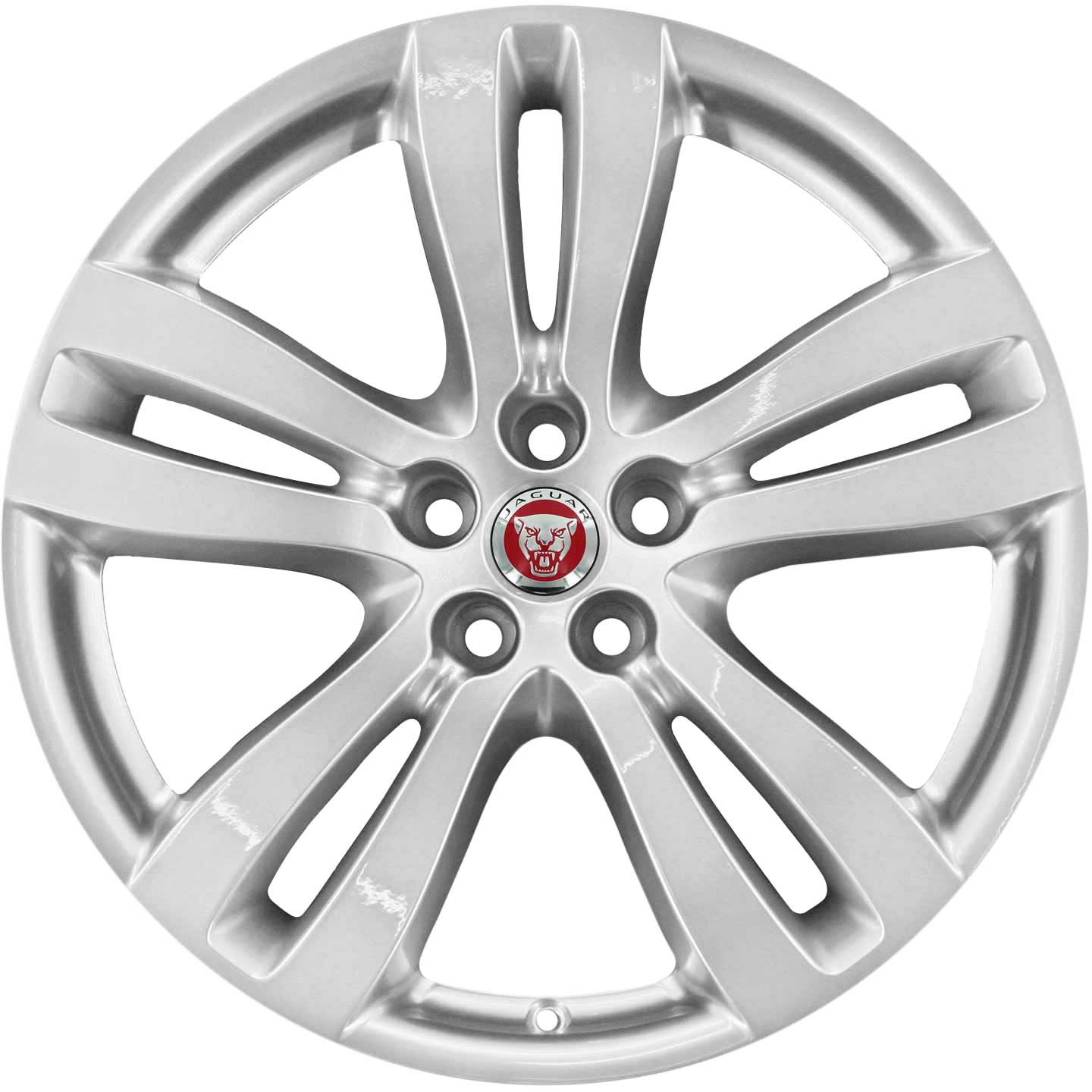 Jaguar Toba #5043 Sparkle Silver Alloy Wheel Product Image #1
