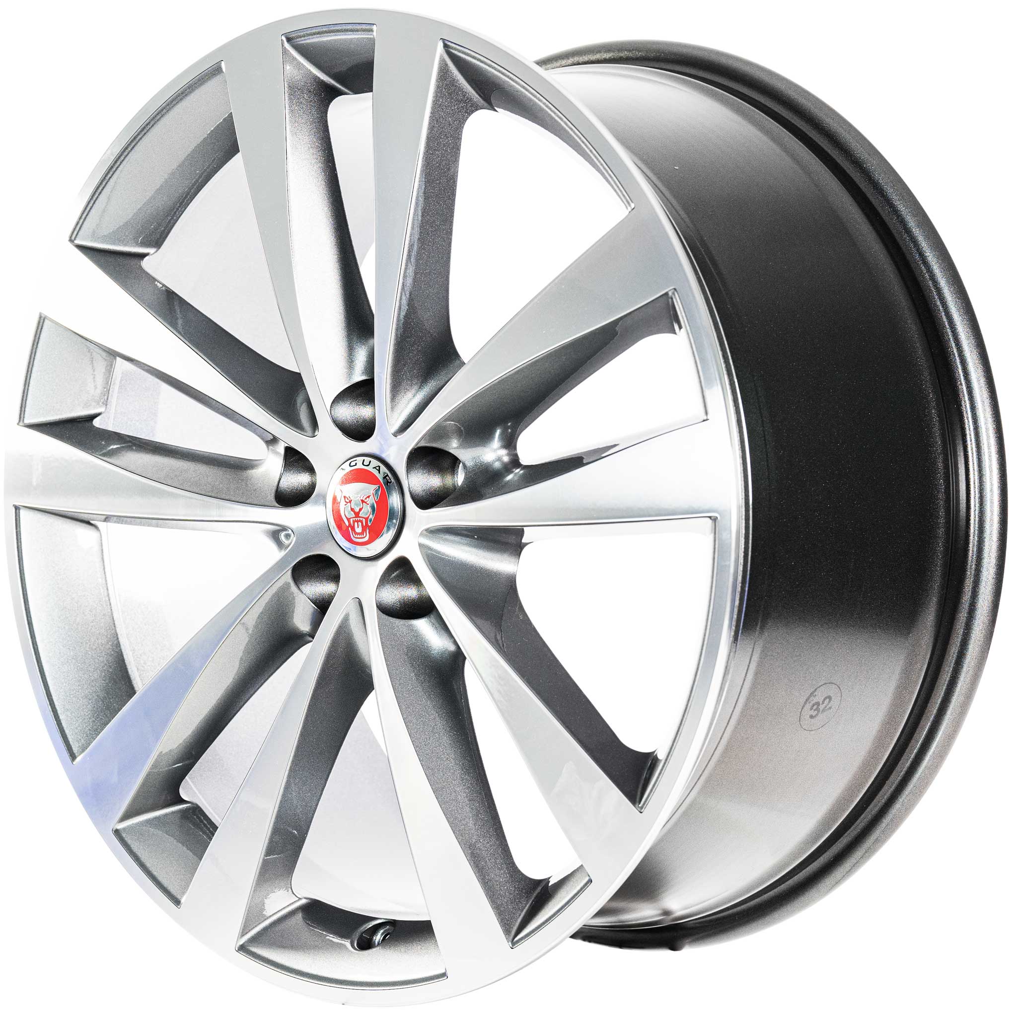 Jaguar Venom #5045 Grey Diamond Turned Alloy Wheel Product Image #2