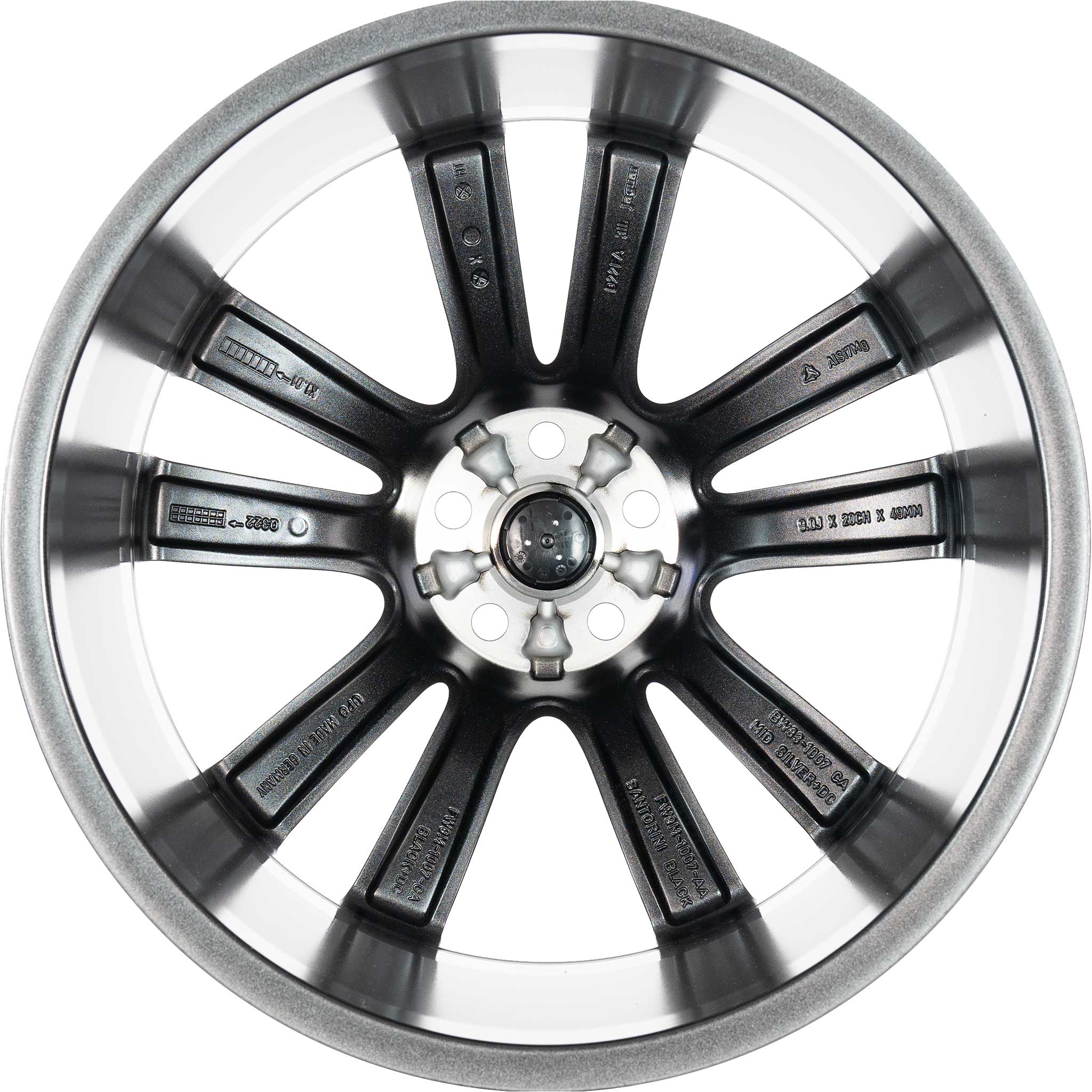 Jaguar Venom #5045 Grey Diamond Turned Alloy Wheel Product Image #3